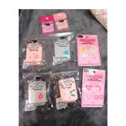B Pure Hand Sanitizer Charm Case Pink/white Silicone Holder Glitter Clip 1.5 Oz New. Price: $15.99.