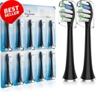 Toothbrush Heads 10-PACK For Aquasonic Black/vibe/duo Series Medium Bristles New. Price: $12.99.