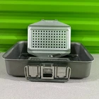 V Mueller Genesis Cardinal Health Sterilization Container Tray Gray Aluminum Used. Price: $59.00.