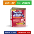 Nicotine Lozenge 4 Mg 108 Count Pack Goodsense Reduce Cravings Stop Smoking New. Price: $53.09.