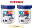 2 Pack Icy Hot Original Muscle & Joint Pain Relief Balm With Menthol 3.5OZ New. Price: $16.00.