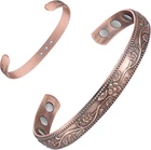Feraco Women Bracelet Ultra Strength Magnetic Pure Copper Pain Relief New. Price: $26.62.