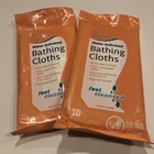 The Pharma-c Company Water-activated Bathing Cloths 10 Rinse-free Xl New. Price: $11.00.