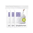 Simplehuman Code G 60 Count, Dispenser (pack Of 1), White New. Price: $29.40.