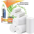 4 Gallon Trash Bags Small Bathroom Garbage Clear Plastic Wastebasket Tra... New. Price: $20.87.