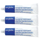 3 Pack Surgilube Lubricating Jelly Tube Screw Top 4.25OZ Exp. 05/2028 New. Price: $19.80.