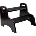 Strongtek Wood 2 Stool For Kids With Non-slip Stepping Surface (espresso) New. Price: $18.00.
