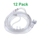 12 Pak Nasal Tubing Oxygen 7 Foot Curved Prongs W/ Lip Tab, Flow Rate New. Price: $28.79.