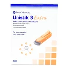 Unistik 3 Safety Lancet 21 Gauge 2.0 Mm Depth Box(s) 100 /box New. Price: $26.12.
