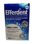 Efferdent Deep Dental Appliance Cleanser 126 Tablets New. Price: $13.95.