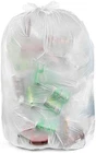55-60 Gallon 6.0 Mil Clear Heavy Duty Trash Bags 39" X 58" Pack Of 15 For New. Price: $56.99.
