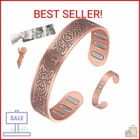Vicmag Copper Bracelet For Men 9X Strength Magnetic 99% Pure With 5000 Ga New. Price: $12.97.