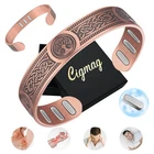 Men's Bracelet Magnetic Therapy Arthritis Pain Relief Pure Solid Copper Bangle New. Price: $17.43.