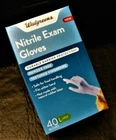 Nitrile Exam Large Gloves Textured Fingertips By Walgreens. Sealed 40 Ct. New. Price: $16.95.