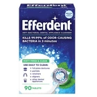 Efferdent Denture Cleaner Minty Fresh & Clean, Retainer Cleaning Table New. Price: $8.99.