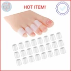 Gjinxi Silicone Toe Sleeves, 24 Pcs Soft Gel Protector Cushions Cuttable Pin New. Price: $10.79.