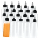 Uyuxxu Boston Squeeze Bottles,clear Dispensing With Twist 20 Pack 4OZ New. Price: $17.60.