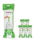 Brabantia Perfectfit Trash Bags Size G/6-8 Gal Thick Plastic Can Liners... New. Price: $56.02.