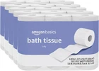 Amazon Basics 2-PLY Toilet Paper, 30 = 120 Regular Rolls, 350 Sheets, (pac New. Price: $42.97.