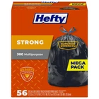 Hefty Strong 30 Gallon Trash Bags, Large Size 56 New. Price: $23.16.