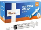 Brandzig 10ML Oral Syringe With Cap (100 Pack) Damaged New. Price: $5.99.