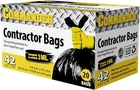Commander 42 Gallon 2.5 Mil Black Heavy Duty Garbage Trash Bags - 32" X 46" Pa New. Price: $20.66.