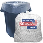 Reli. Supervalue 33 Gallon Trash Bags Count 1 (pack Of 50), Clear New. Price: $26.15.