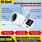 Upper Arm Blood Pressure Monitor - Home Use Digital Bp Machine With Large Cuff. Price: $58.00.