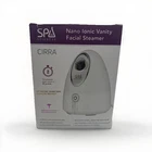 Spa Sciences Cirra Nano Ionic Vanity Facial Steamer New Open Box. Price: $23.99.