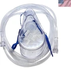 Westmed Oxygen Mask Reusable With 7FT Twist-resistant Tube Clear New. Price: $9.99.