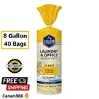 Medium Trash Bags, Twist Tie - 8 Gallon 40 Count New. Price: $8.49.