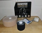 Hampton Adams Premium Kinesiology Tape Beige Uncut & Black Both Missing Some Used. Price: $14.57.