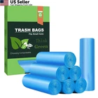 Small Trash Bags, Ayotee 4-6 Gallon Compostable Count (pack Of 100), Blue New. Price: $20.16.