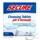 Secure Daily Cleansing Tablets - Ph 9 Formula Thoroughly 32 Count (pack Of 1) New. Price: $13.29.