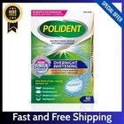 Polident Overnight Whitening Antibacterial Dental Appliance Cleanser Tablets New. Price: $9.40.
