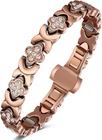 Feraco Pure Copper Bracelets For Women, 5X Ultra Strength Magnetic With New. Price: $39.79.