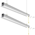2 Pack 60W Linkable Led Workshop Lights Garage Daylight 7800LM High Bay New. Price: $89.20.