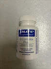 Pure Encapsulations B-complex Plus 60 Capsules 11/2028 New. Price: $24.99.