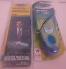 Dr Scolls Ladies Sport Massaging Gel/mens Maximum Comfort Insoles (lot Of 2) New. Price: $19.99.