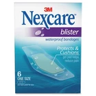 Nexcare Blister Waterproof Bandages - 1.06" 2.25" 6/BOX Clear (BWB06) New. Price: $25.37.