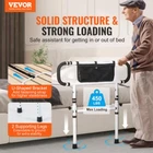 Vevor Bed Rails For Elderly Adults 180 Foldable Seniors 450LBS New. Price: $88.99.
