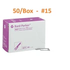 Bard Parker #15 Carbon Steel Surgical Dental Scalpel Blade, 50/BOX, #371115 New. Price: $53.89.