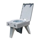 Cleanwaste D119PET Portable TOILET,PLASTIC,500 Lb Maxweight 40D987 New. Price: $84.88.