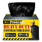 Reli. Contractor Garbage Bags 55 Gallon 1 Count (pack Of 20), Black New. Price: $38.06.