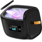 Retainer Cleaner Machine - Raccomb 45KHZ Led Light For Dentures, Gray New. Price: $45.94.