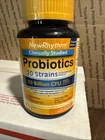 Newrhythm Probiotics 50 Billion Cfu 20 Strains 60 Vegetarian Capsules Supplement. Price: $15.00.