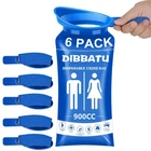 Dibbatu Disposable Urine Bags For Women, 6/12PCS Female-friendly Travel Blue New. Price: $24.99.