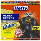 Hefty Ultra Strong 30 Gallon Trash Bags, Large 50 Count (pack Of 1), White New. Price: $49.09.