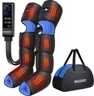 Leg Massager Heat Compression Sequential Boots 6 Modes 9 Intensity Musugy Pain New. Price: $209.99.