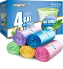 Small Trash Bags 4 Gallon For Bathroom Extra Thick Colored Garbage Unscente New. Price: $29.06.